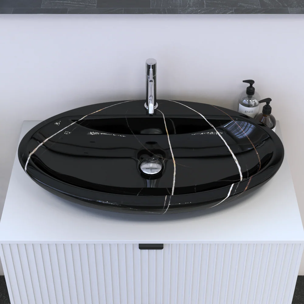 29 Inch Ceramic Vessel Sink - Image 4