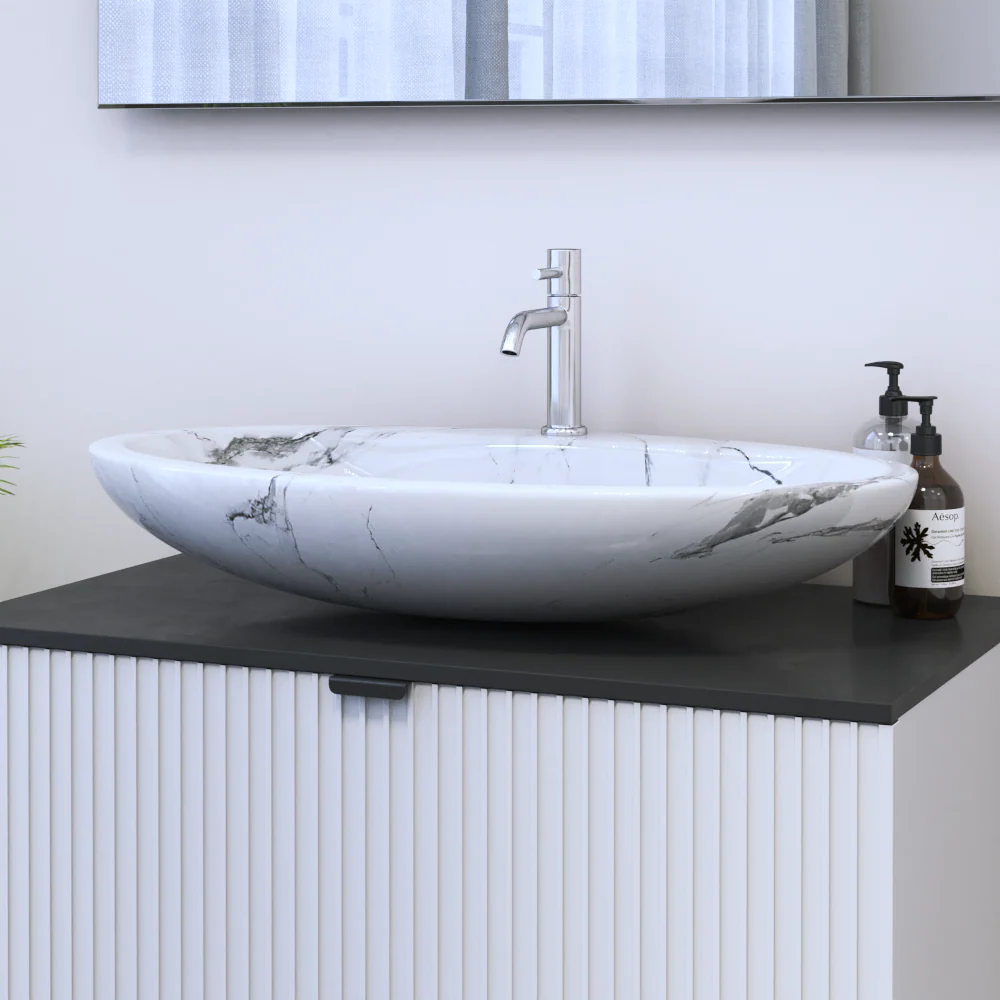 29 Inch Ceramic Vessel Sink - Image 7