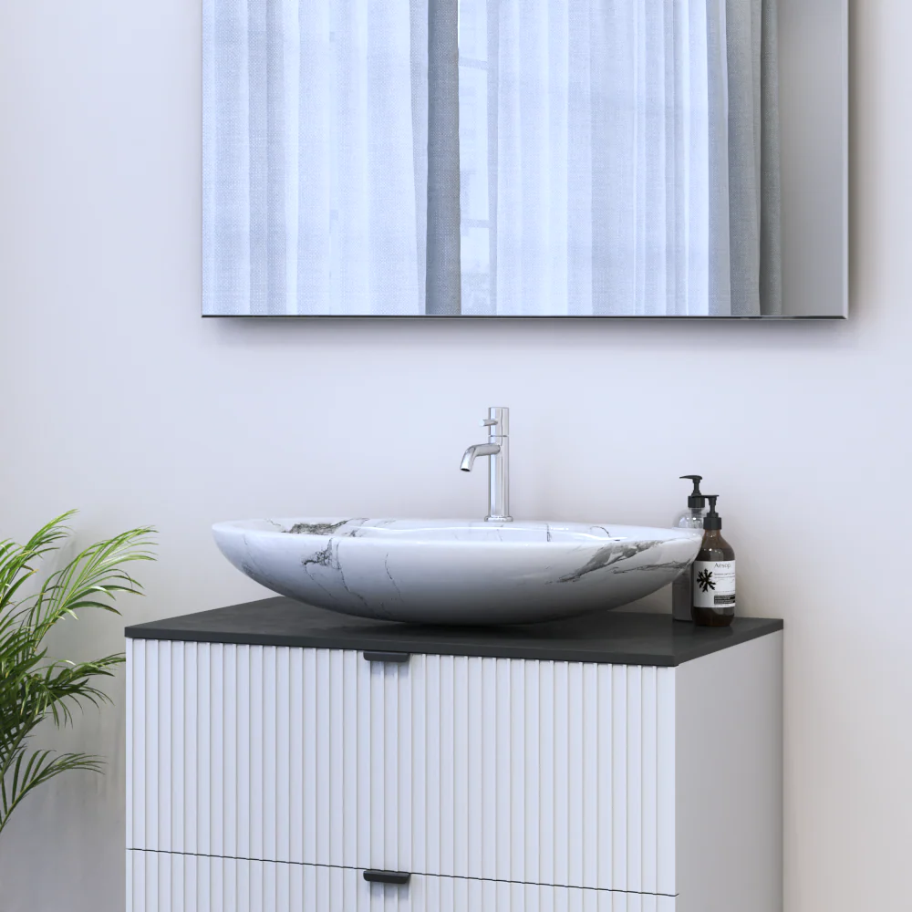 29 Inch Ceramic Vessel Sink - Image 8