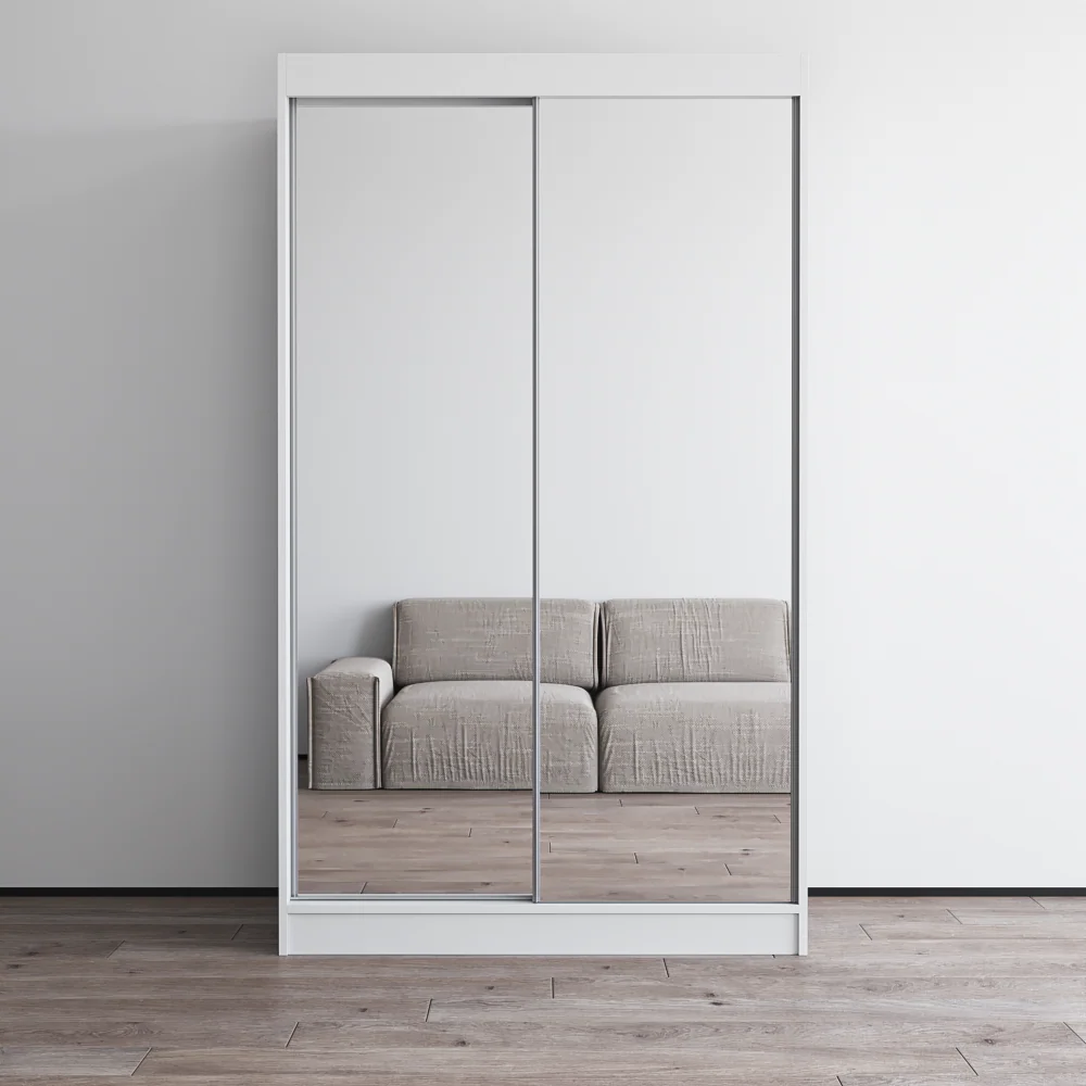 Aria 2D Wardrobe with All Mirror - Image 31