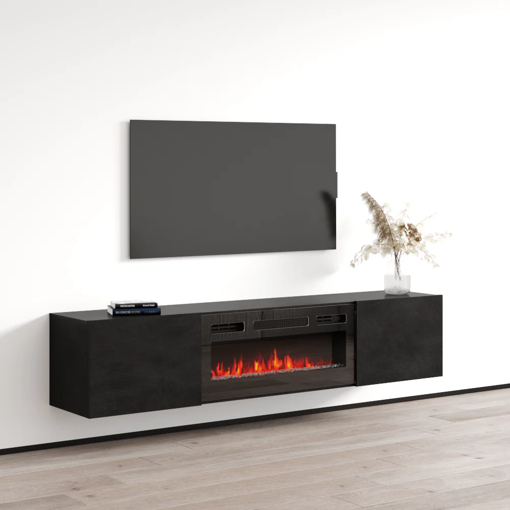 Baja BL-EF Floating Fireplace TV Stand - Image 12
