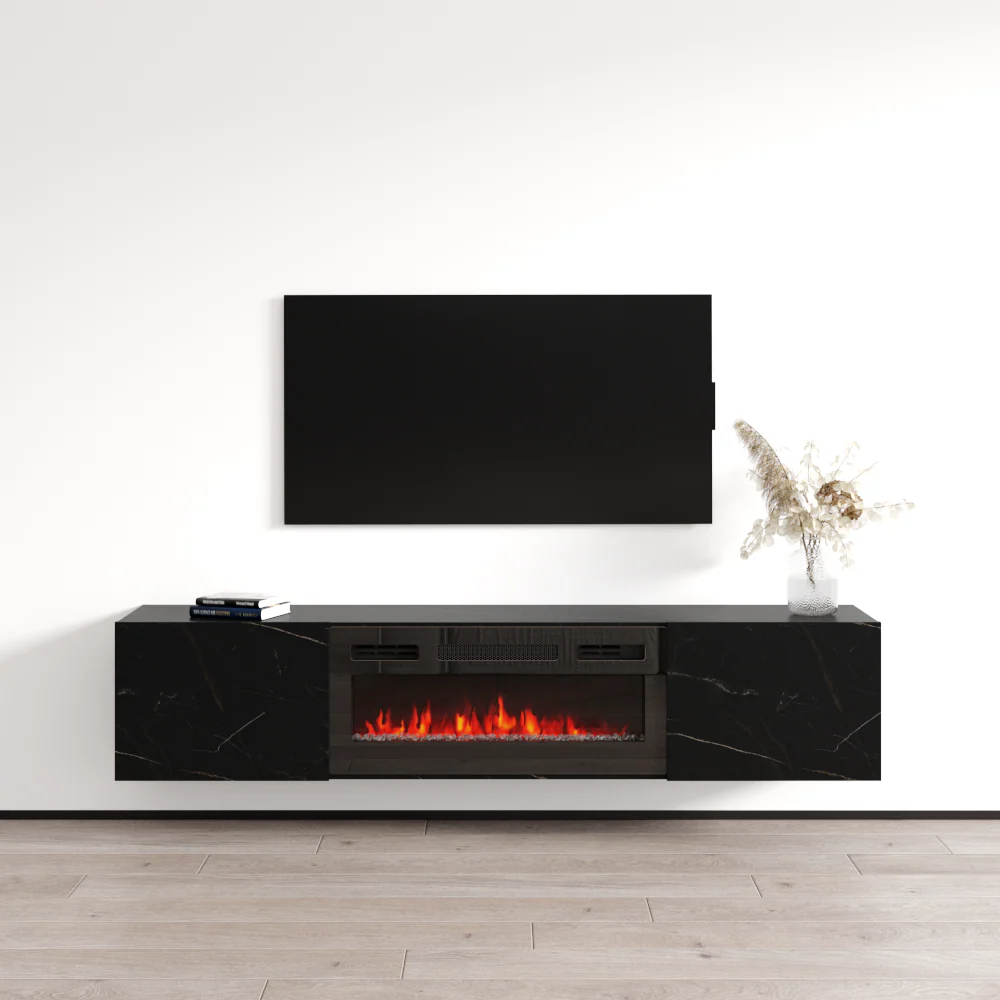 Baja BL-EF Floating Fireplace TV Stand - Image 31