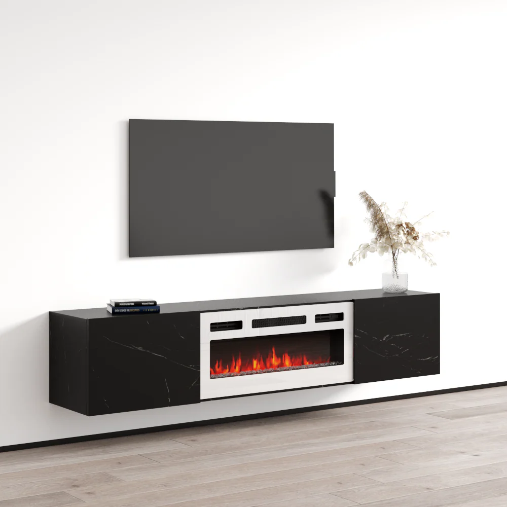Baja WH-EF Floating Fireplace TV Stand - Image 2