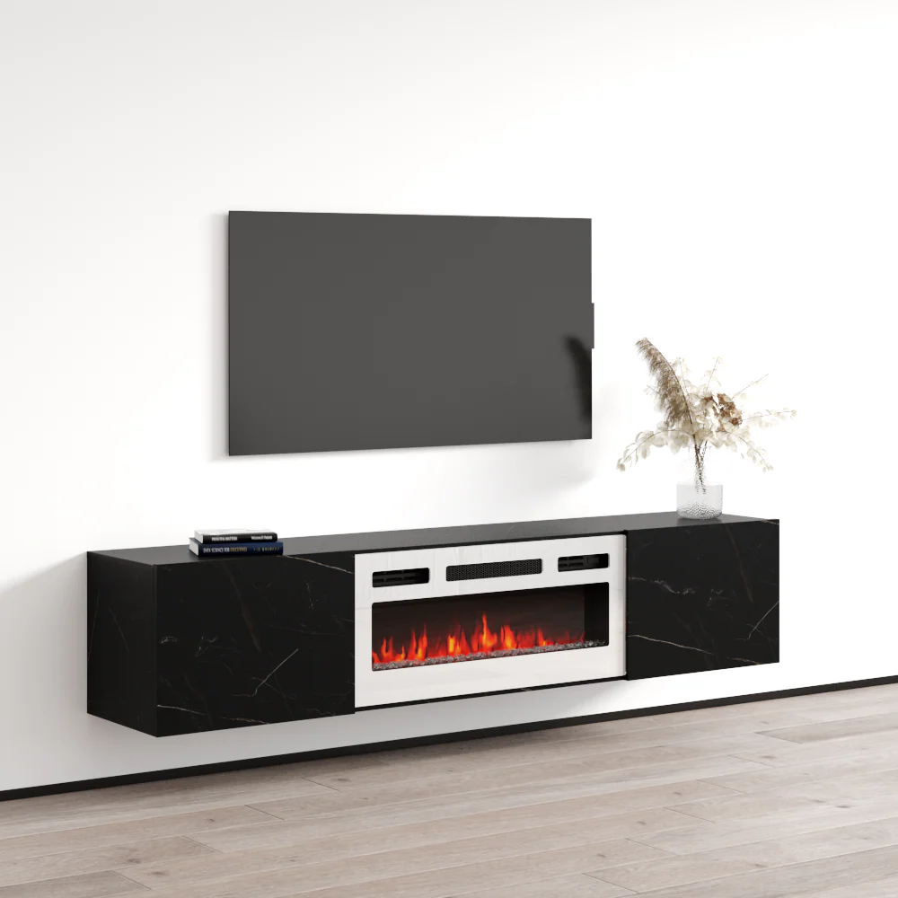 Baja WH-EF Floating Fireplace TV Stand - Image 32