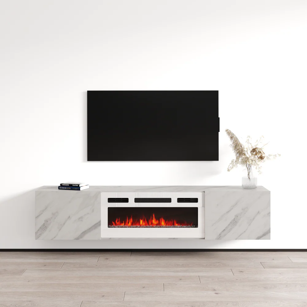 Baja WH-EF Floating Fireplace TV Stand - Image 41