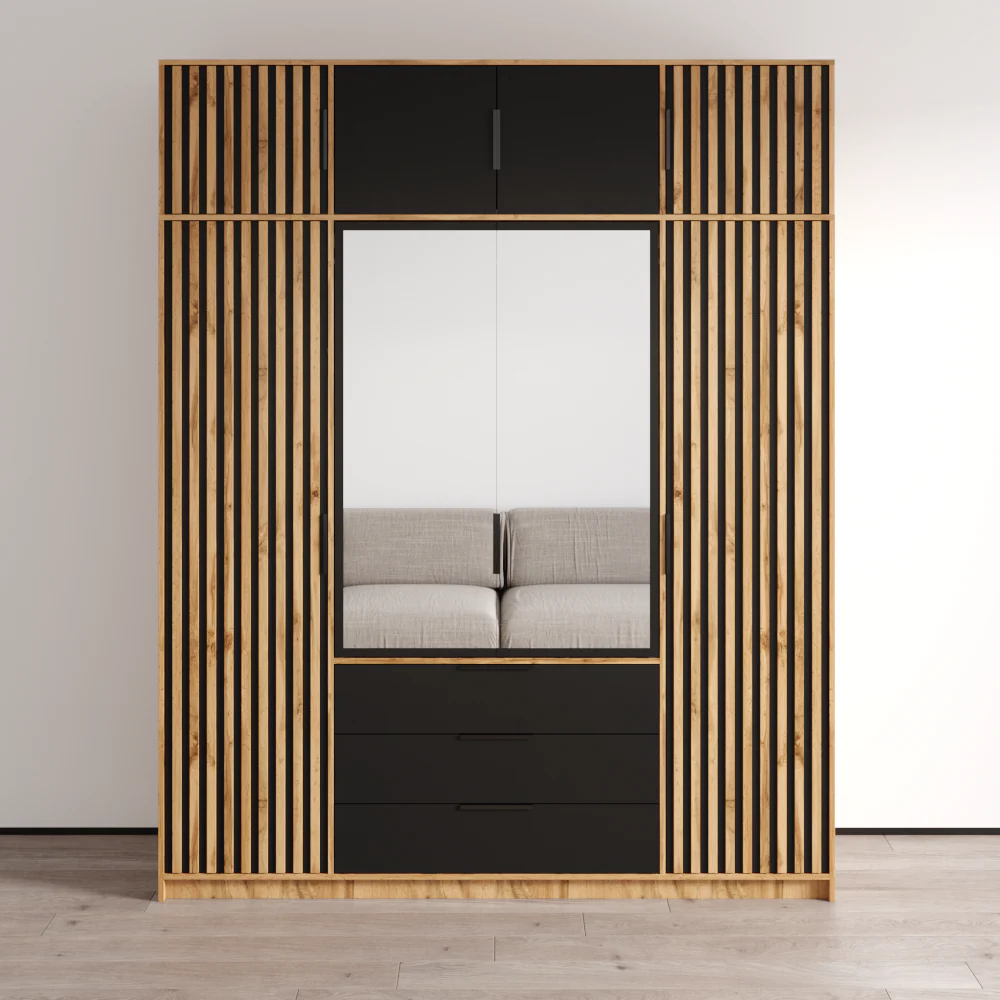 Bali Lux 4D Wardrobe with Extension