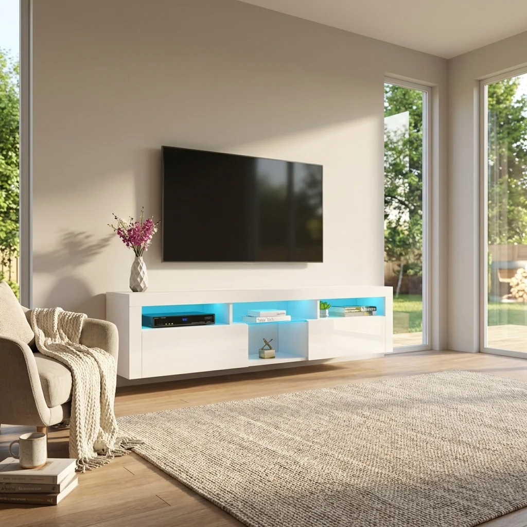 Bari 200 Floating TV Stand - Image 10