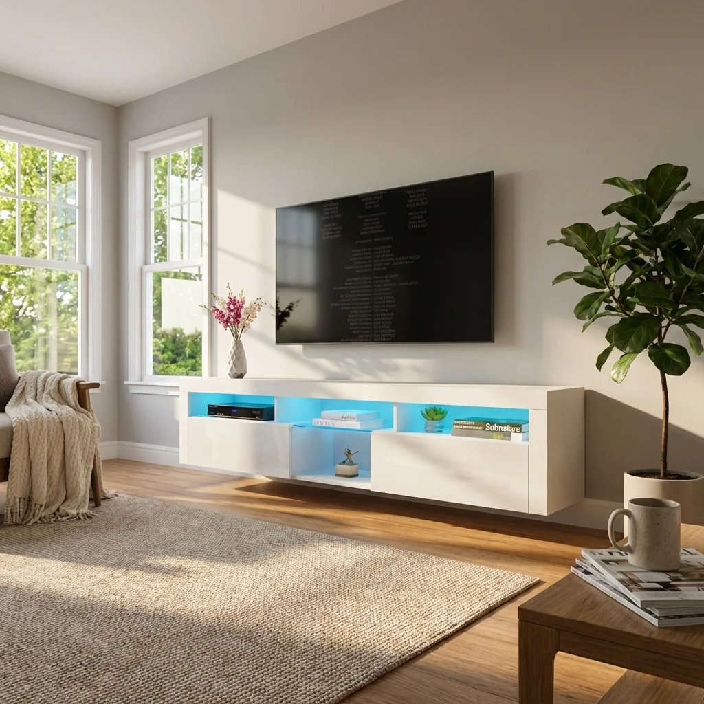 Bari 200 Floating TV Stand - Image 15