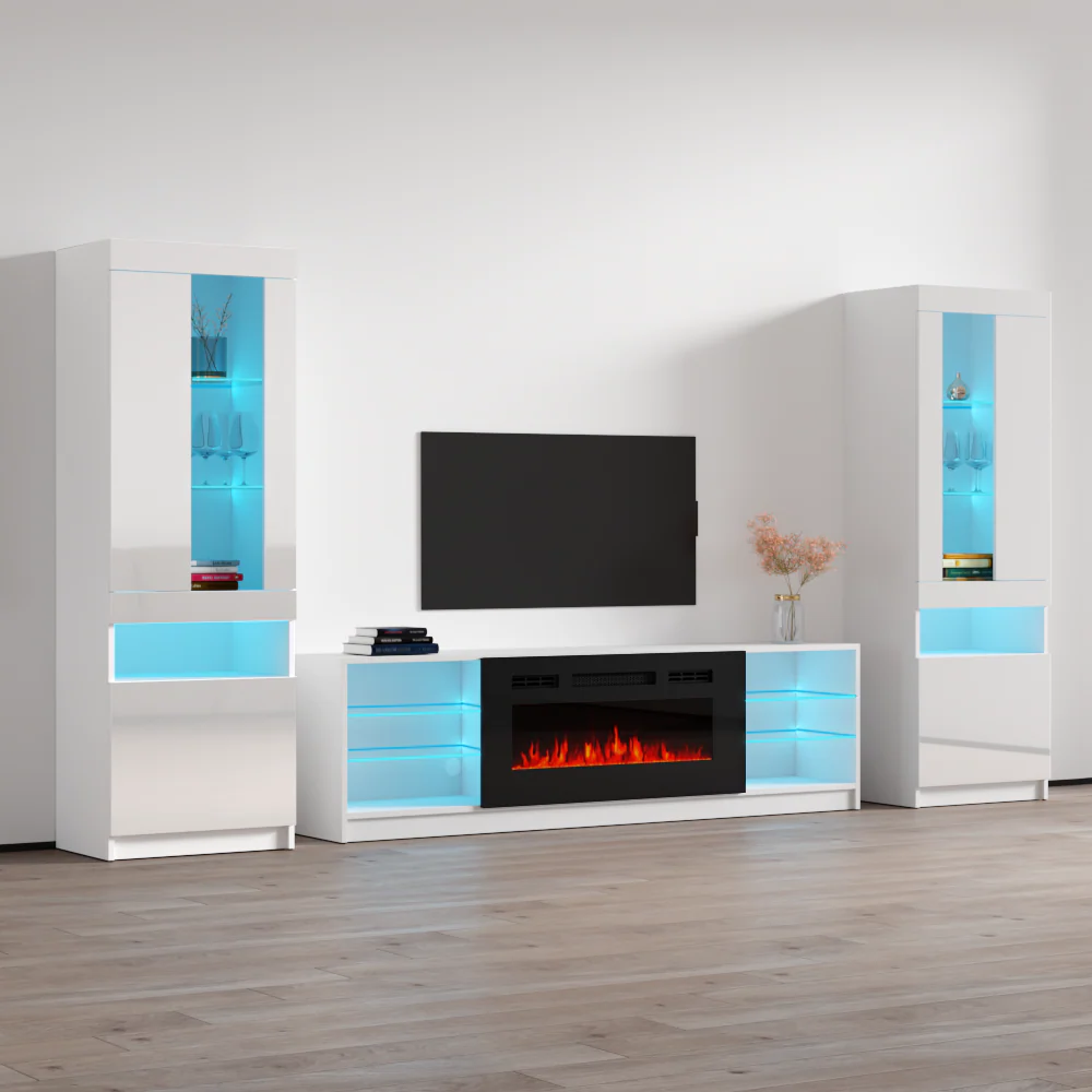 Boston 01 Fireplace Entertainment Center - Image 8