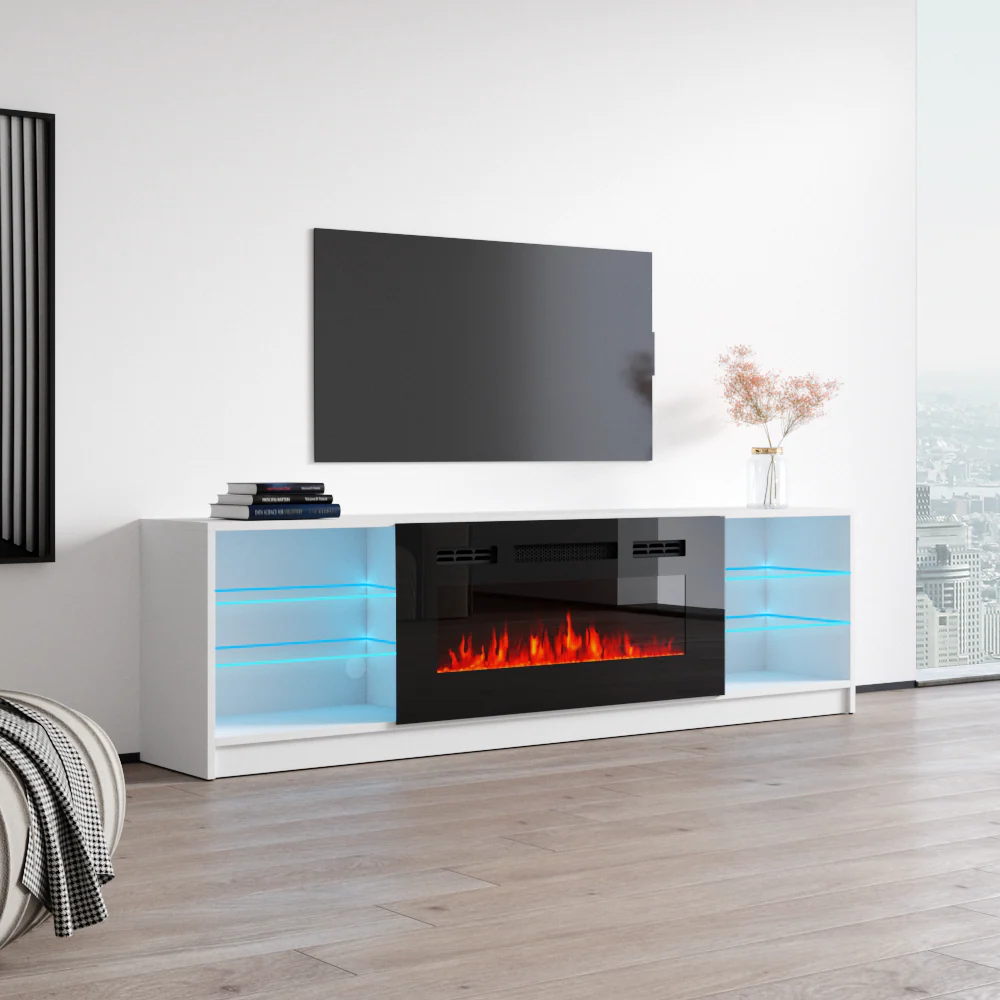Boston 01 Fireplace TV Stand - Image 11
