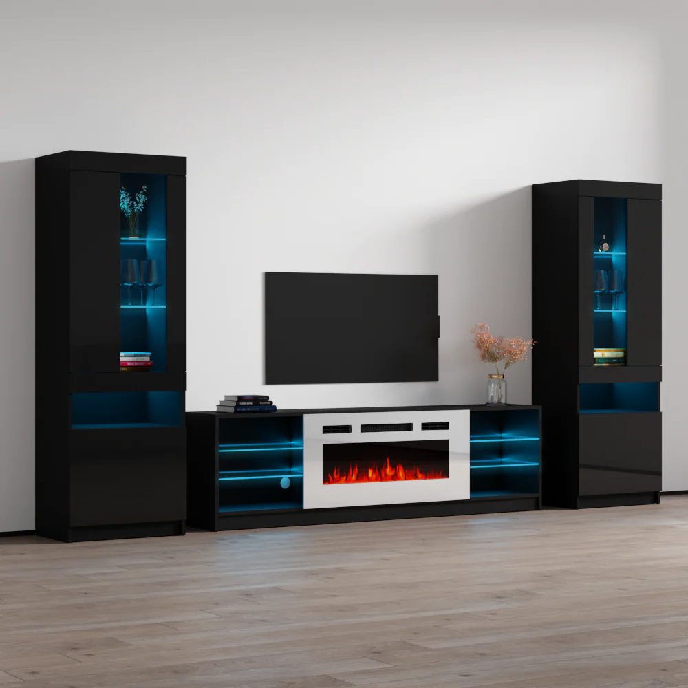 Boston WH01 Fireplace Entertainment Center - Image 8