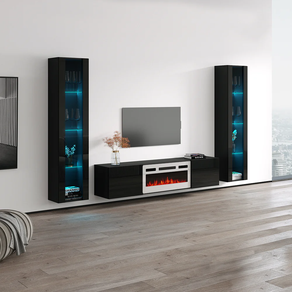 Cali WH-EF Floating Fireplace Entertainment Center - Image 13