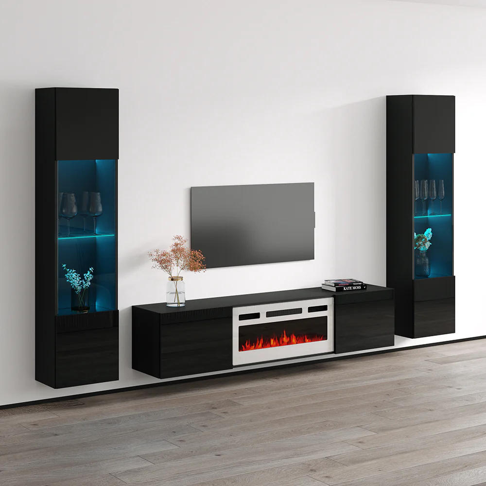 Cali WH-EF Floating Fireplace Entertainment Center - Image 22