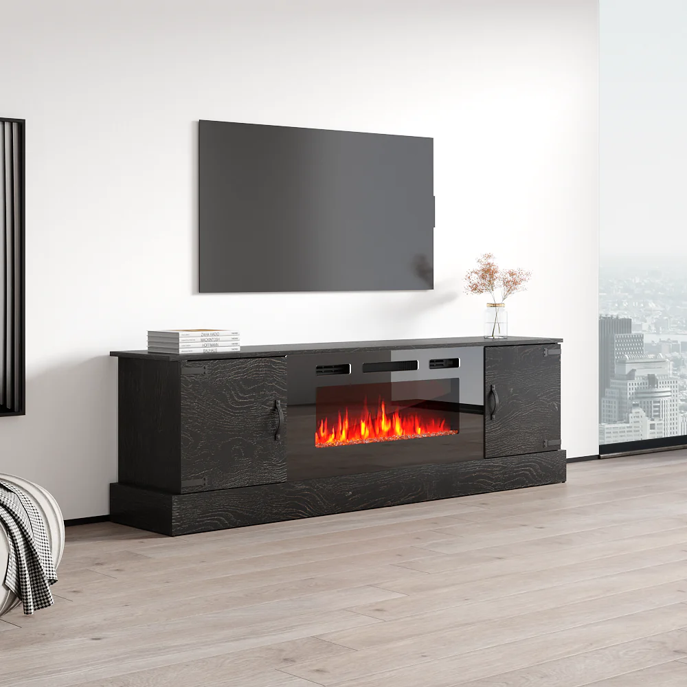 Carmen BL-EF Fireplace TV Stand - Image 3