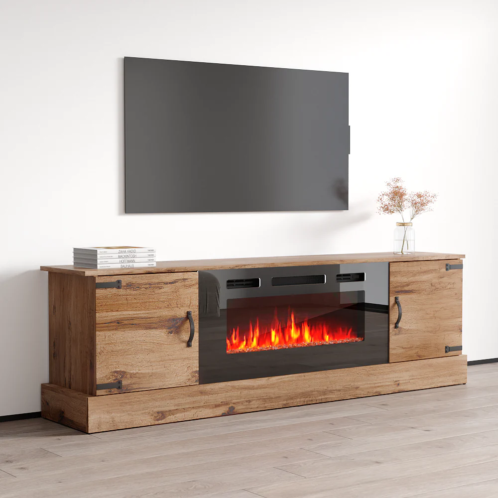Carmen BL-EF Fireplace TV Stand - Image 7