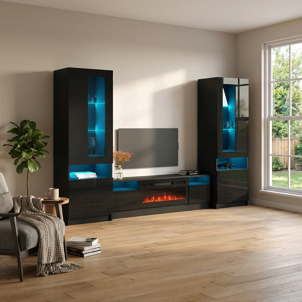 Duke BL-EF Fireplace Entertainment Center - Image 2