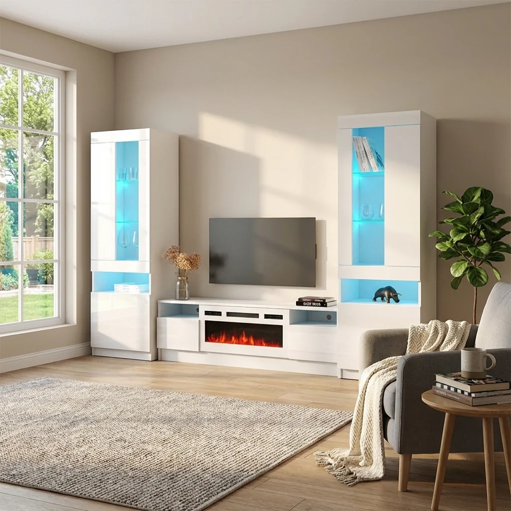 Duke WH-EF Fireplace Entertainment Center - Image 2