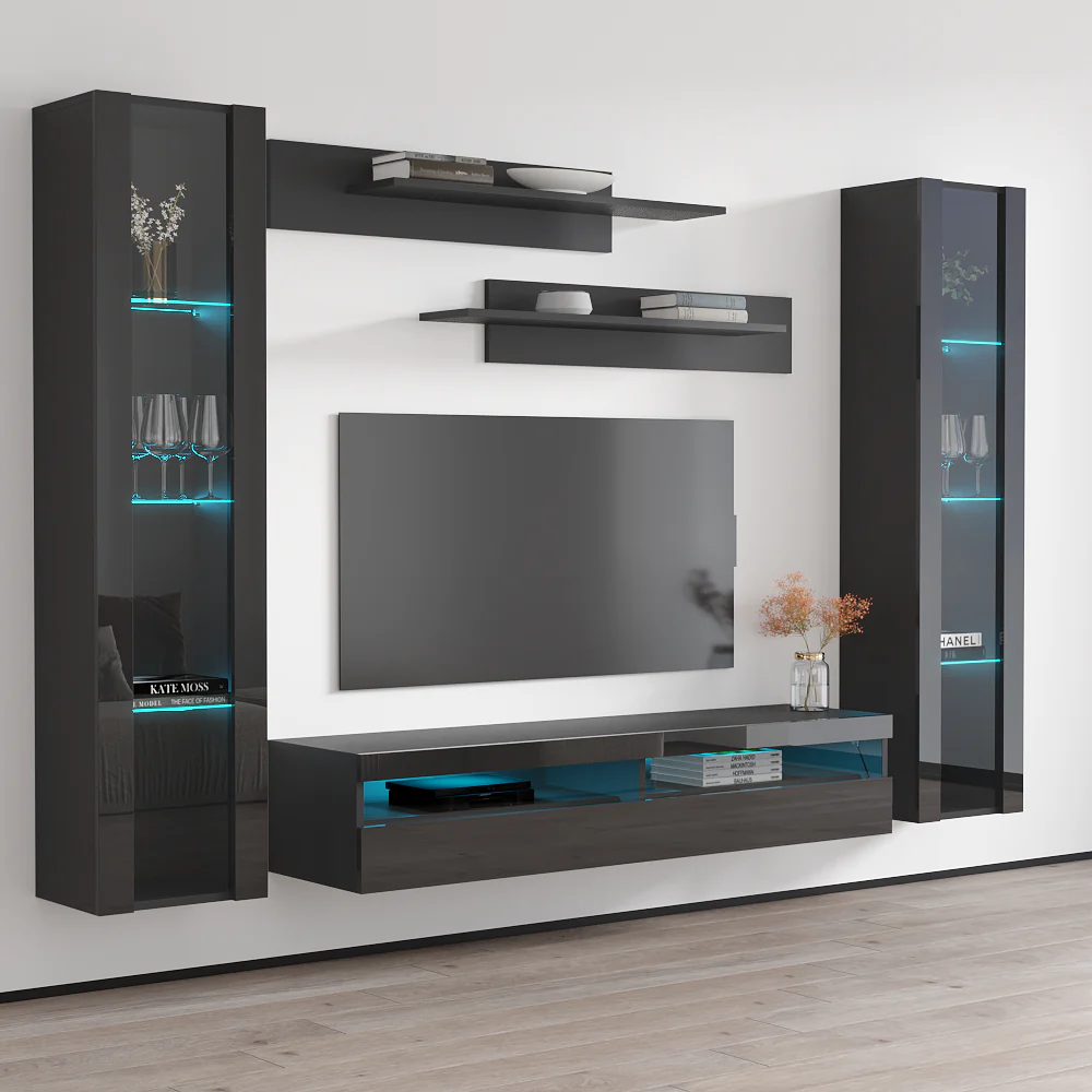 Fly A 35TV Floating Entertainment Center - Image 67