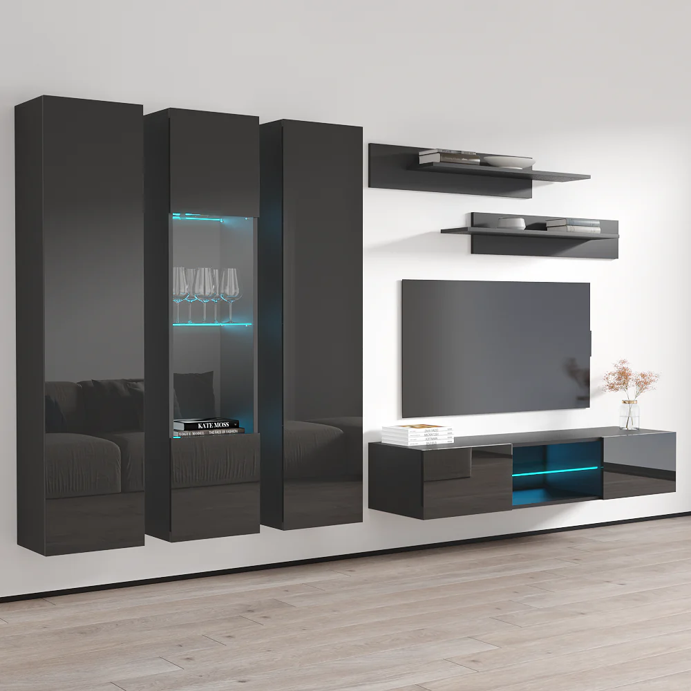 Fly C 33TV Floating Entertainment Center - Image 27