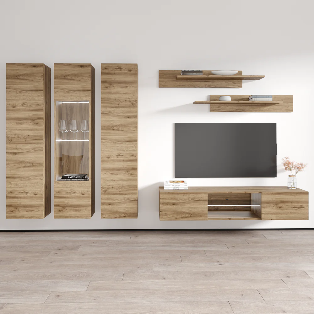 Fly C 33TV Floating Entertainment Center - Image 31