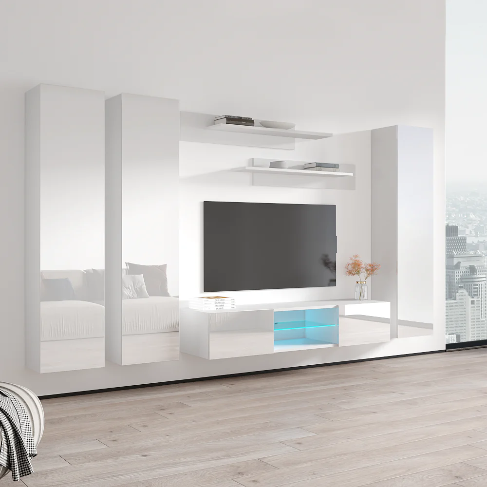 Fly C 33TV Floating Entertainment Center - Image 58