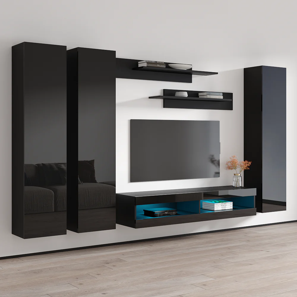 Fly C 34TV Floating Entertainment Center - Image 42