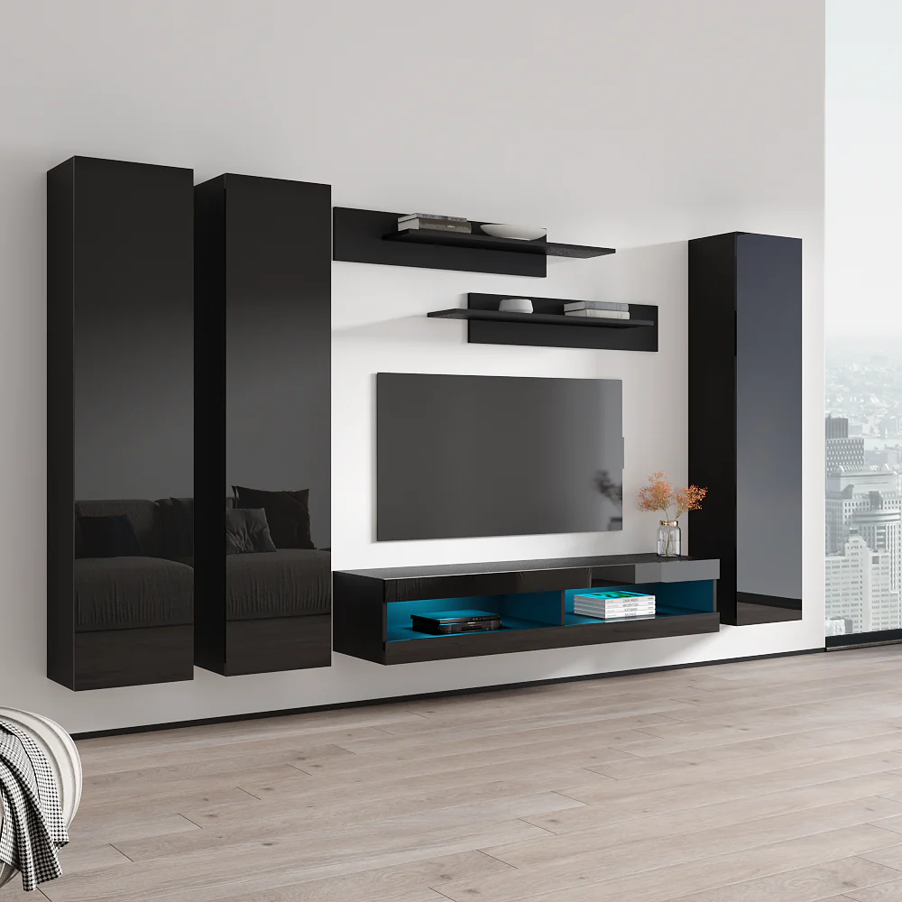 Fly C 34TV Floating Entertainment Center - Image 43
