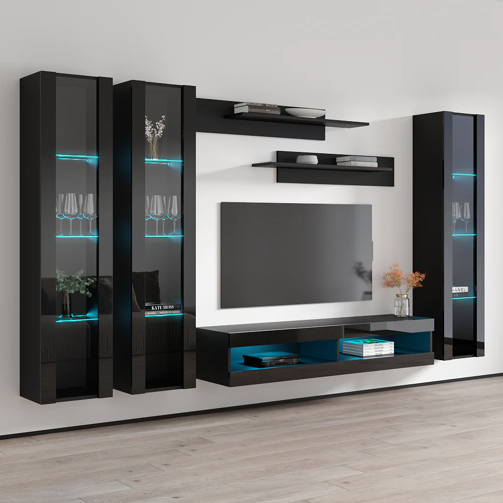 Fly C 34TV Floating Entertainment Center - Image 62