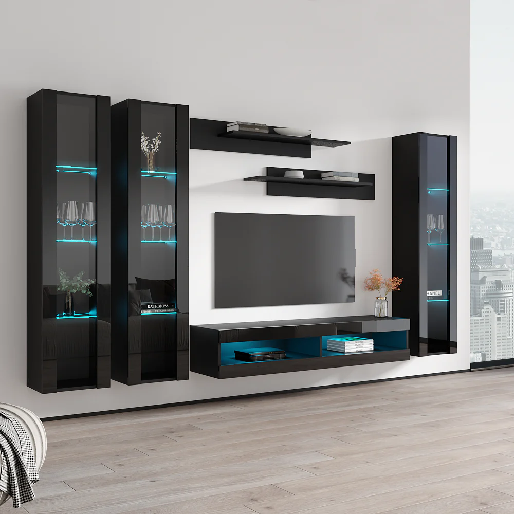 Fly C 34TV Floating Entertainment Center - Image 63