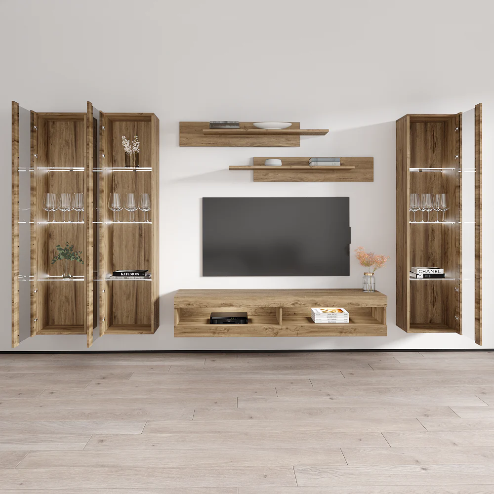 Fly C 34TV Floating Entertainment Center - Image 74