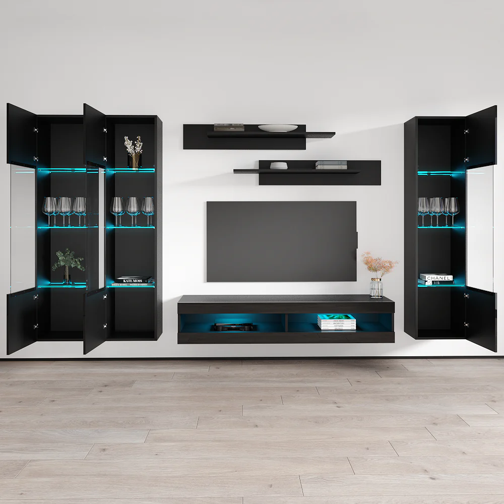 Fly C 34TV Floating Entertainment Center - Image 84