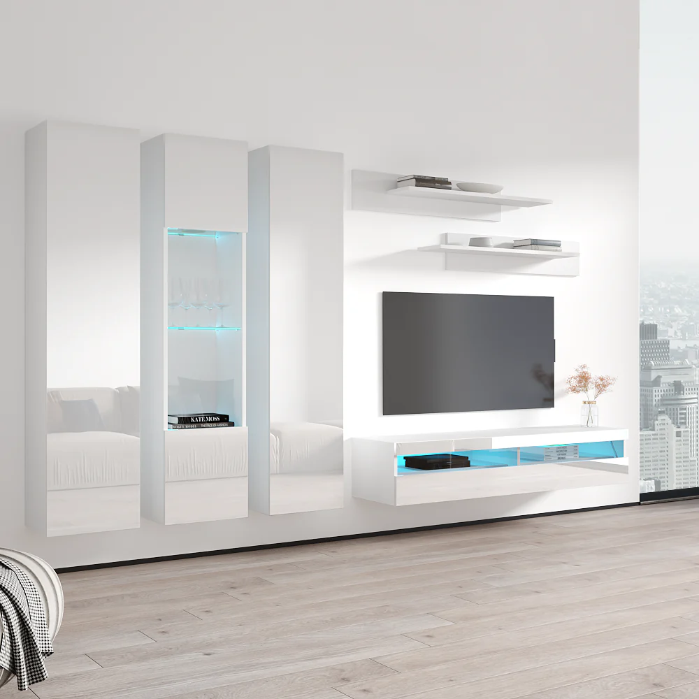 Fly C 35TV Floating Entertainment Center - Image 38
