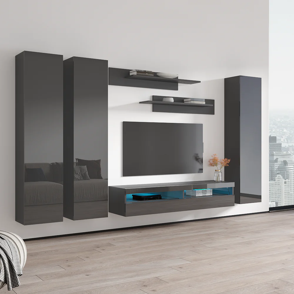 Fly C 35TV Floating Entertainment Center - Image 48