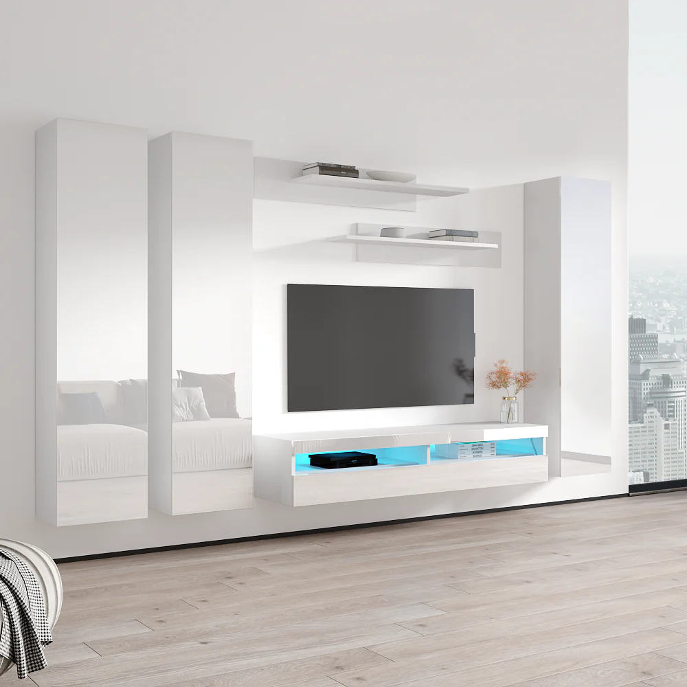 Fly C 35TV Floating Entertainment Center - Image 58