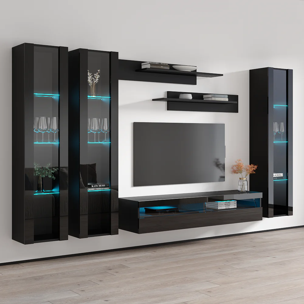 Fly C 35TV Floating Entertainment Center - Image 62