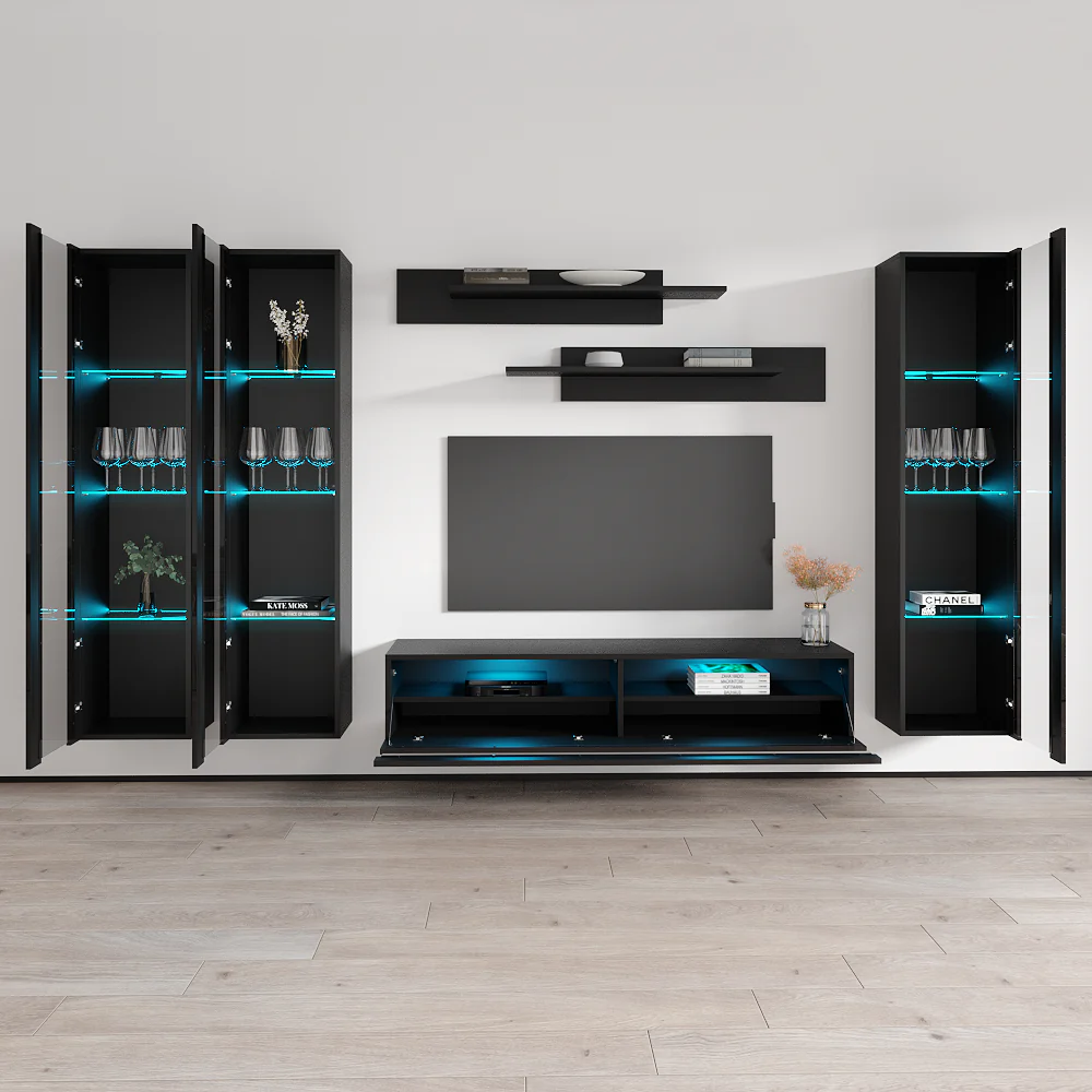 Fly C 35TV Floating Entertainment Center - Image 64