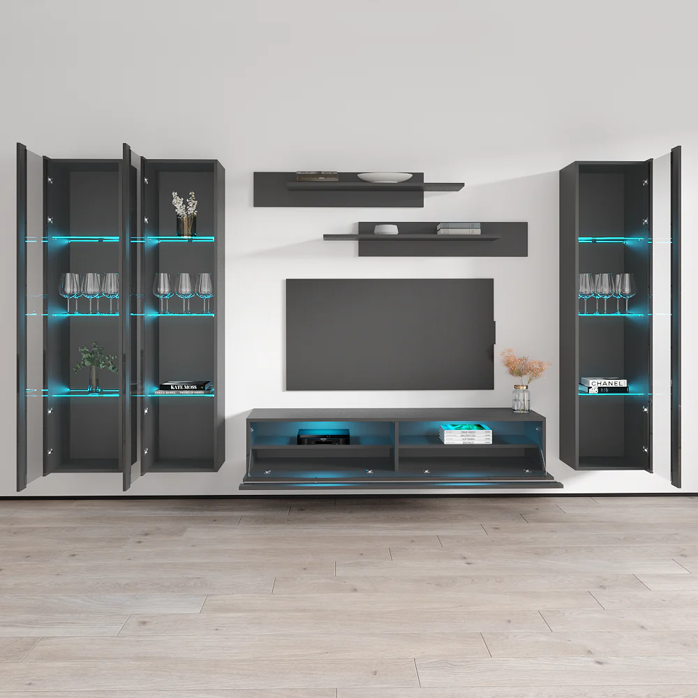 Fly C 35TV Floating Entertainment Center - Image 69