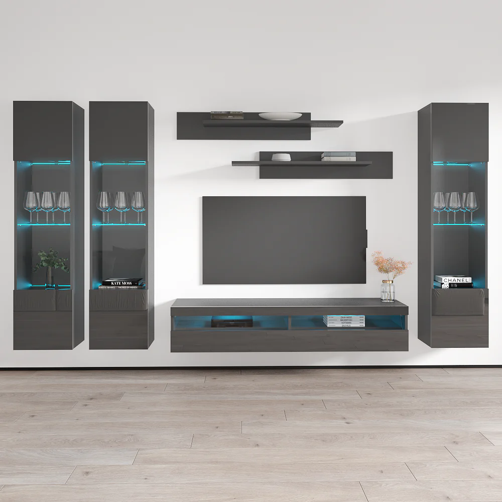 Fly C 35TV Floating Entertainment Center - Image 86
