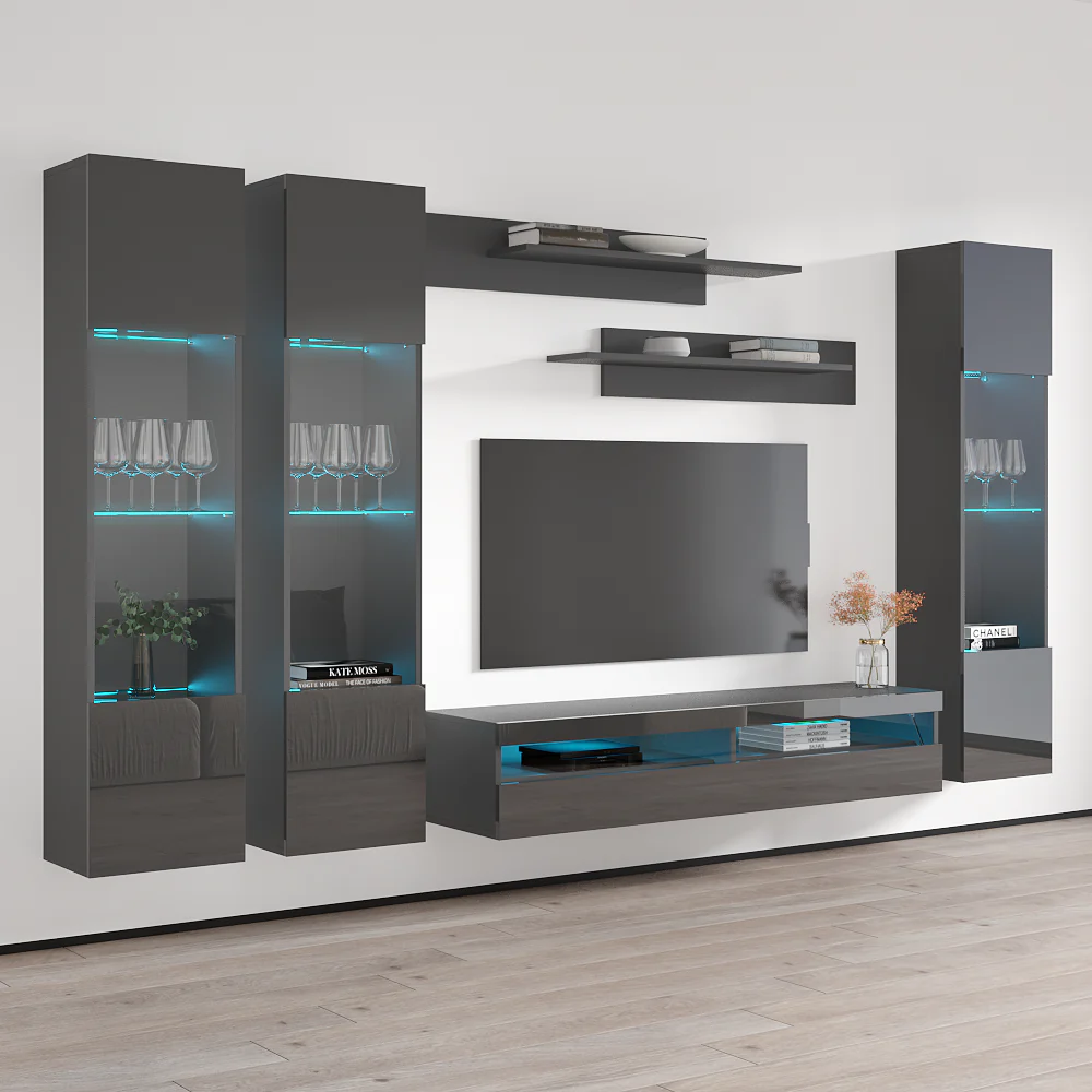 Fly C 35TV Floating Entertainment Center - Image 87