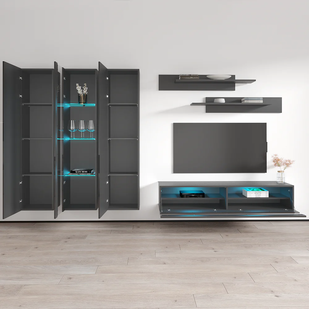 Fly C 35TV Floating Entertainment Center - Image 9