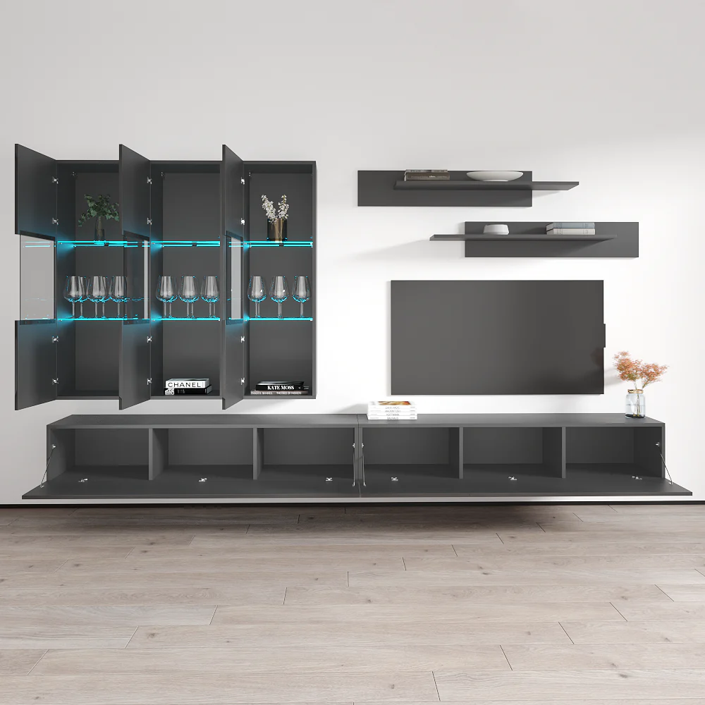 Fly E 30TV Floating Entertainment Center - Image 29