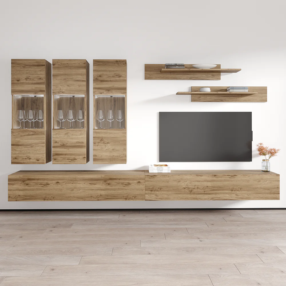 Fly E 30TV Floating Entertainment Center - Image 31