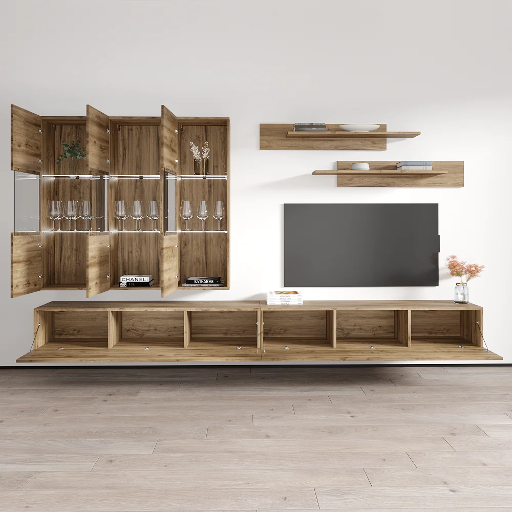 Fly E 30TV Floating Entertainment Center - Image 34