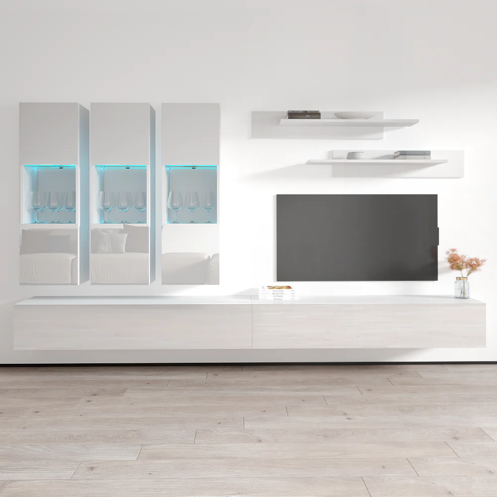 Fly E 30TV Floating Entertainment Center - Image 36