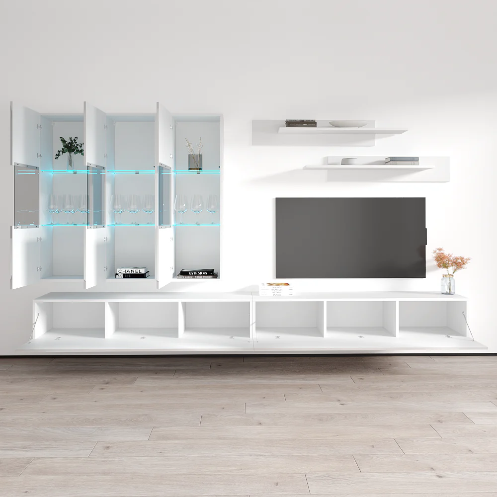 Fly E 30TV Floating Entertainment Center - Image 39