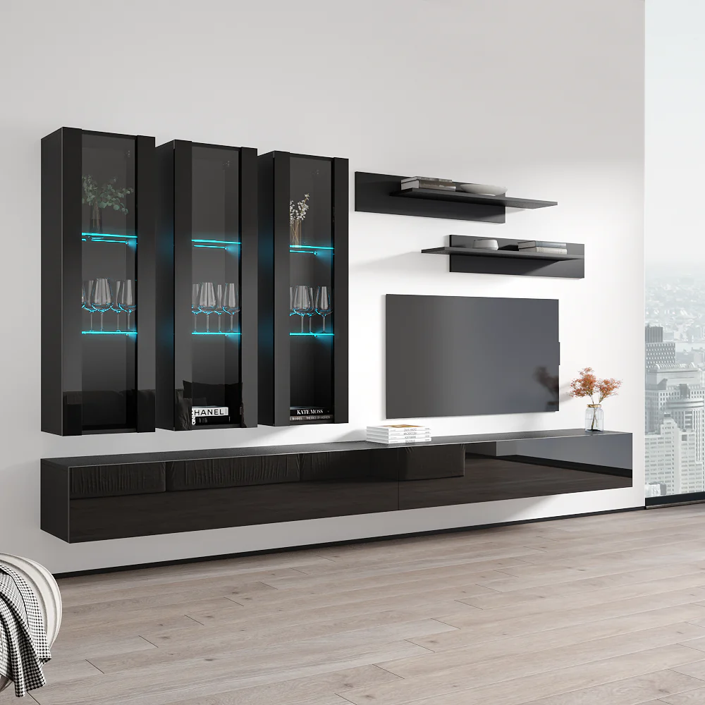 Fly E 30TV Floating Entertainment Center - Image 43