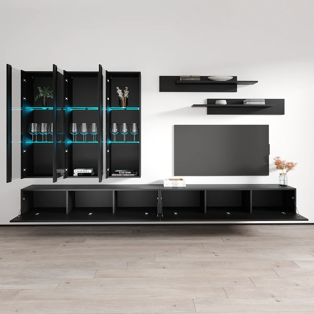 Fly E 30TV Floating Entertainment Center - Image 44