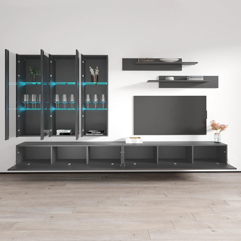 Fly E 30TV Floating Entertainment Center - Image 49