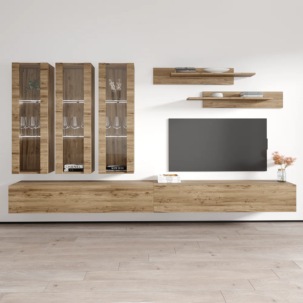 Fly E 30TV Floating Entertainment Center - Image 51