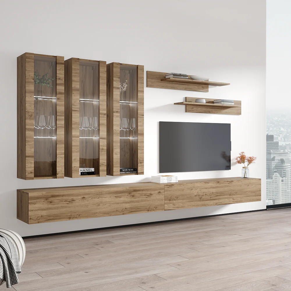 Fly E 30TV Floating Entertainment Center - Image 53